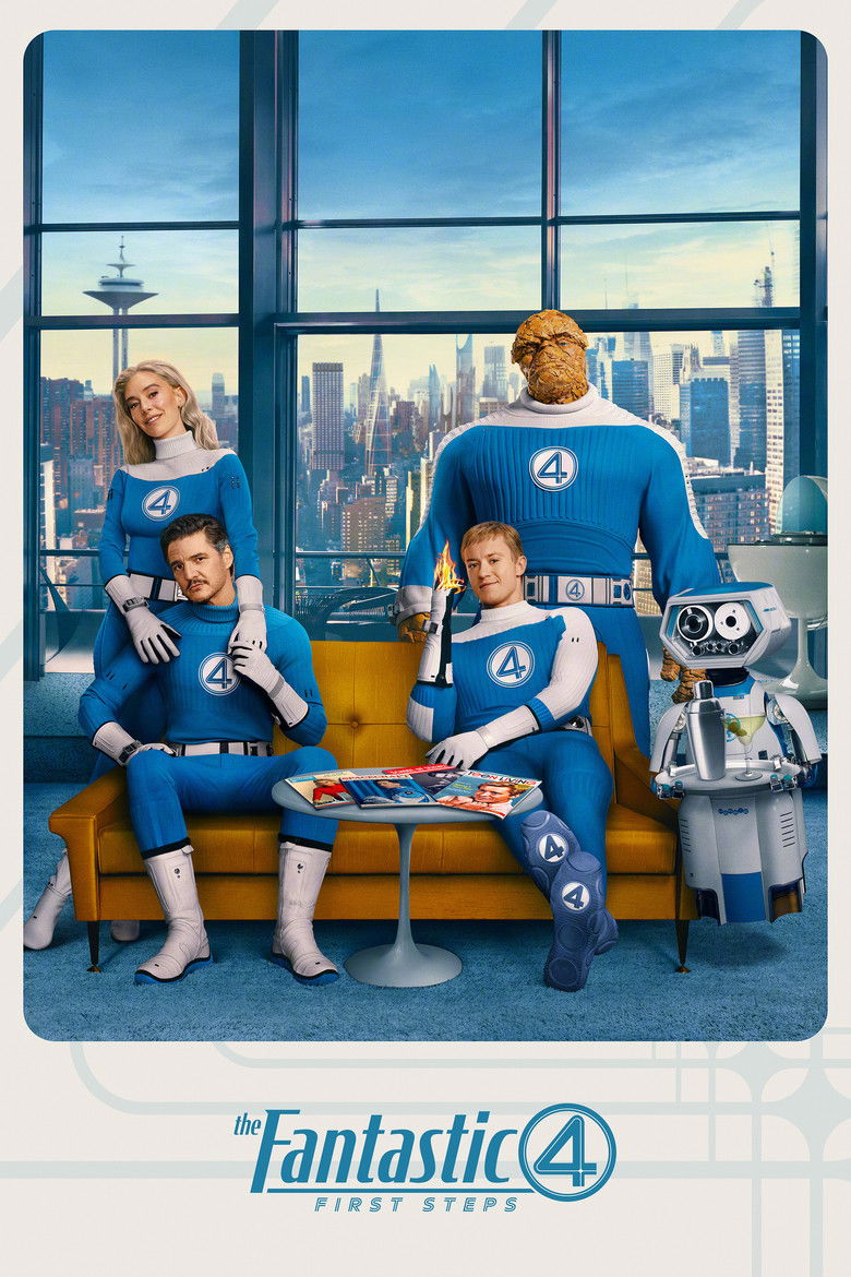 The Fantastic Four: First Steps (2025) poster